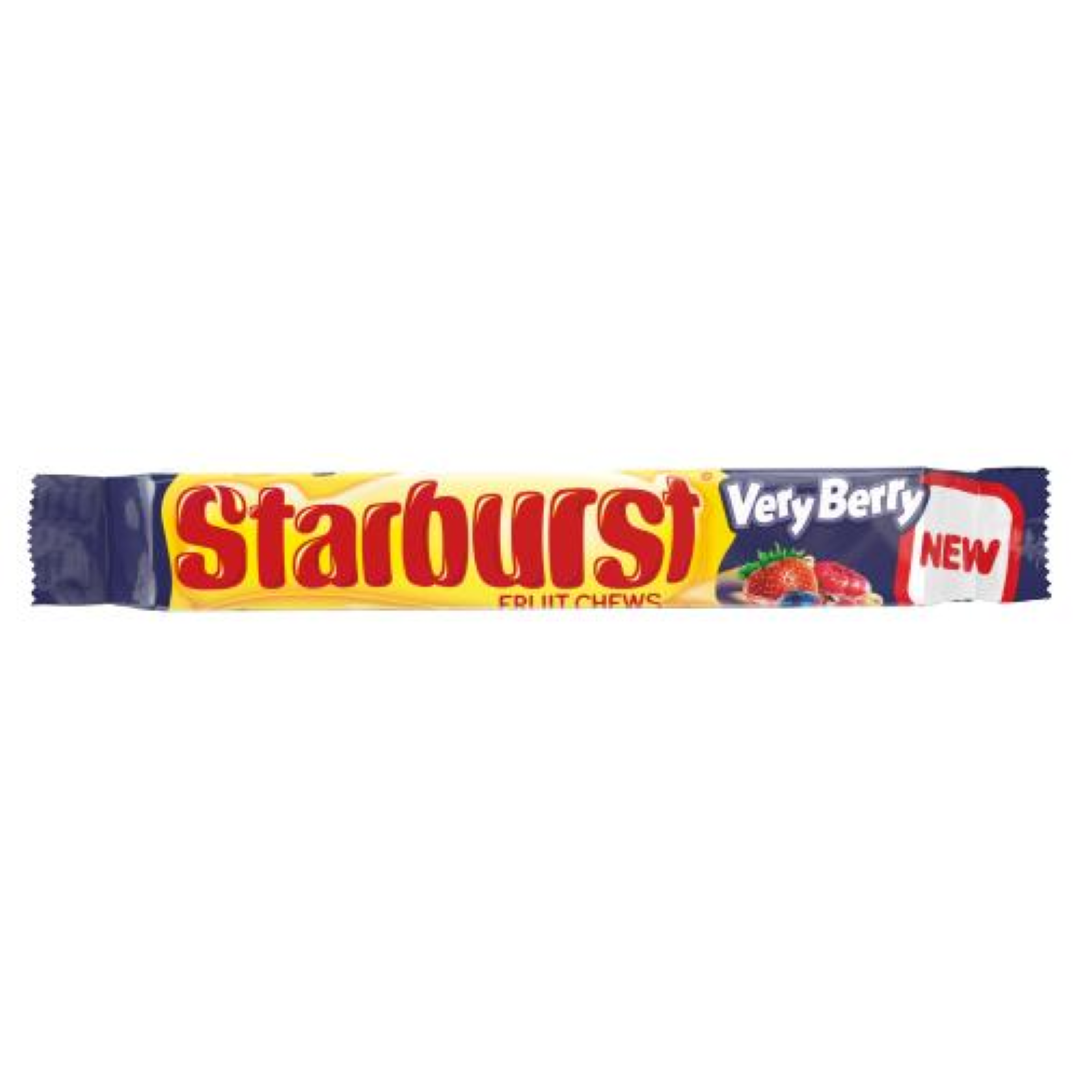 WRIGLEY'S STARBURST VERY BERRY 45G